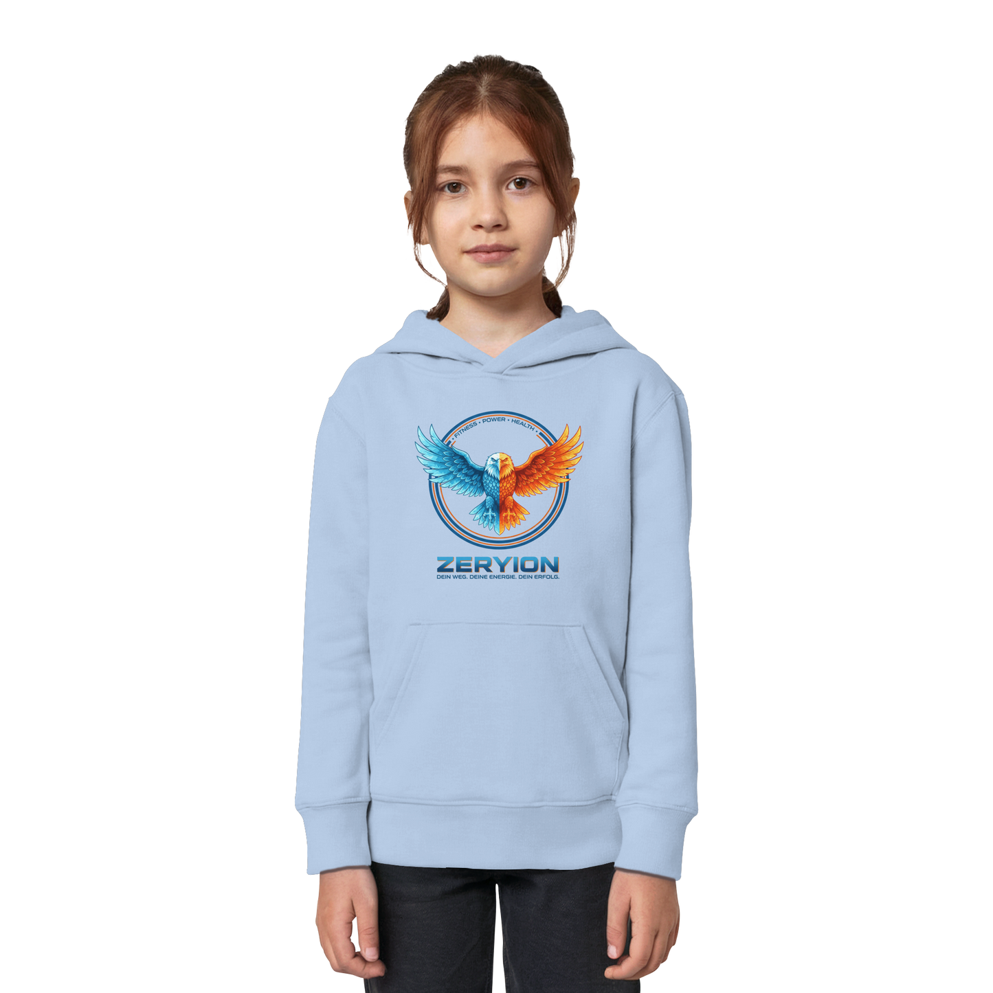 Dual Power Emblem Kids Hoodie