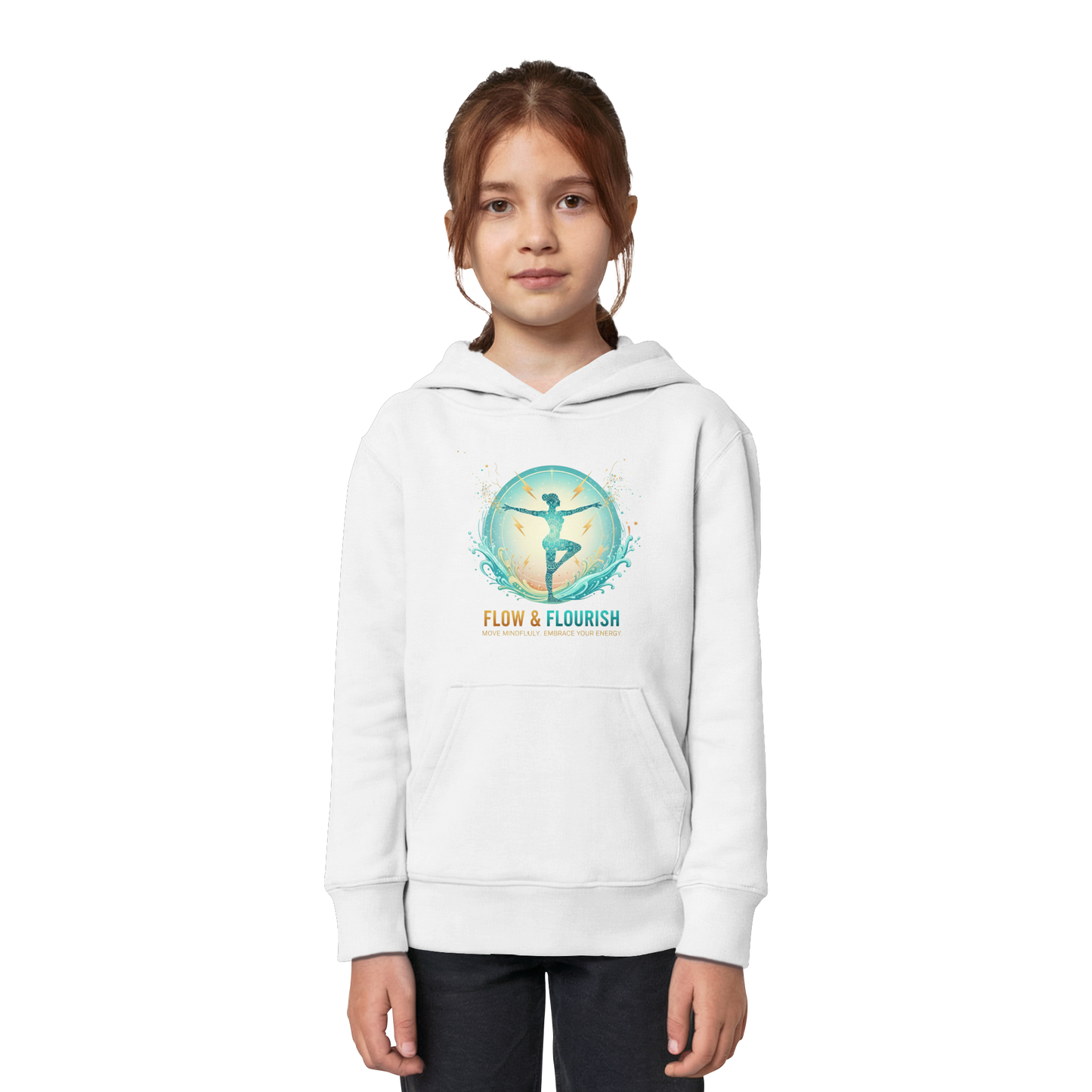 FLOW & FLOURISH - Kids Hoodie
