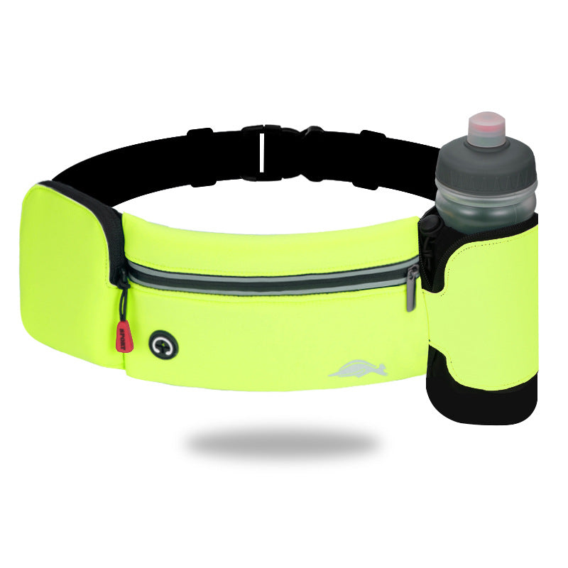 Pro Laufgürtel mit Flaschenhalter – Perfekt für Jogging, Fitness & Wandern