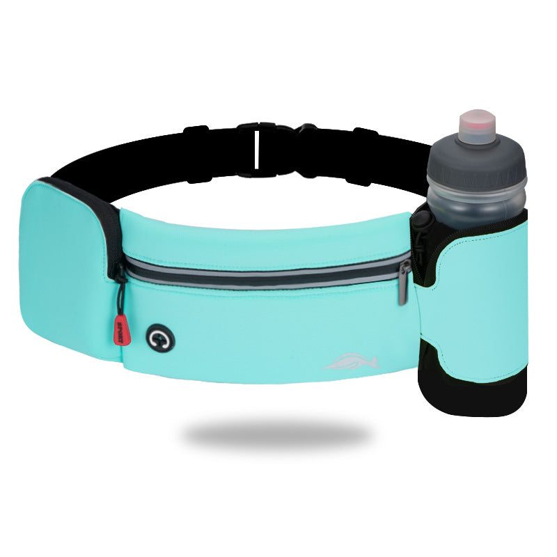 Pro Laufgürtel mit Flaschenhalter – Perfekt für Jogging, Fitness & Wandern