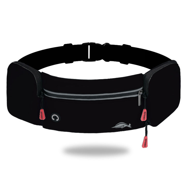 Pro Laufgürtel mit Flaschenhalter – Perfekt für Jogging, Fitness & Wandern