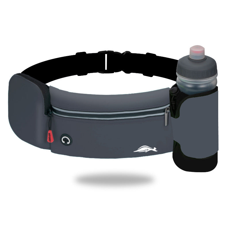 Pro Laufgürtel mit Flaschenhalter – Perfekt für Jogging, Fitness & Wandern