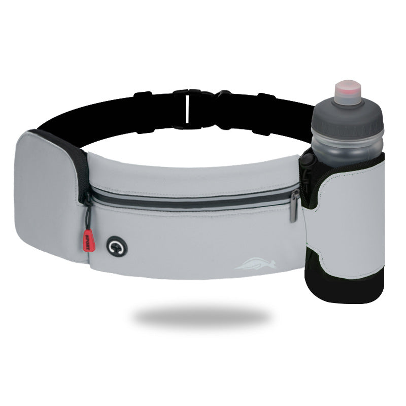 Pro Laufgürtel mit Flaschenhalter – Perfekt für Jogging, Fitness & Wandern