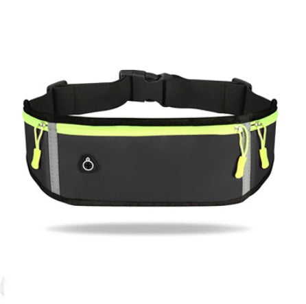 Sport Laufgürtel mit Flaschenhalter – Leichte Fitness Bauchtasche