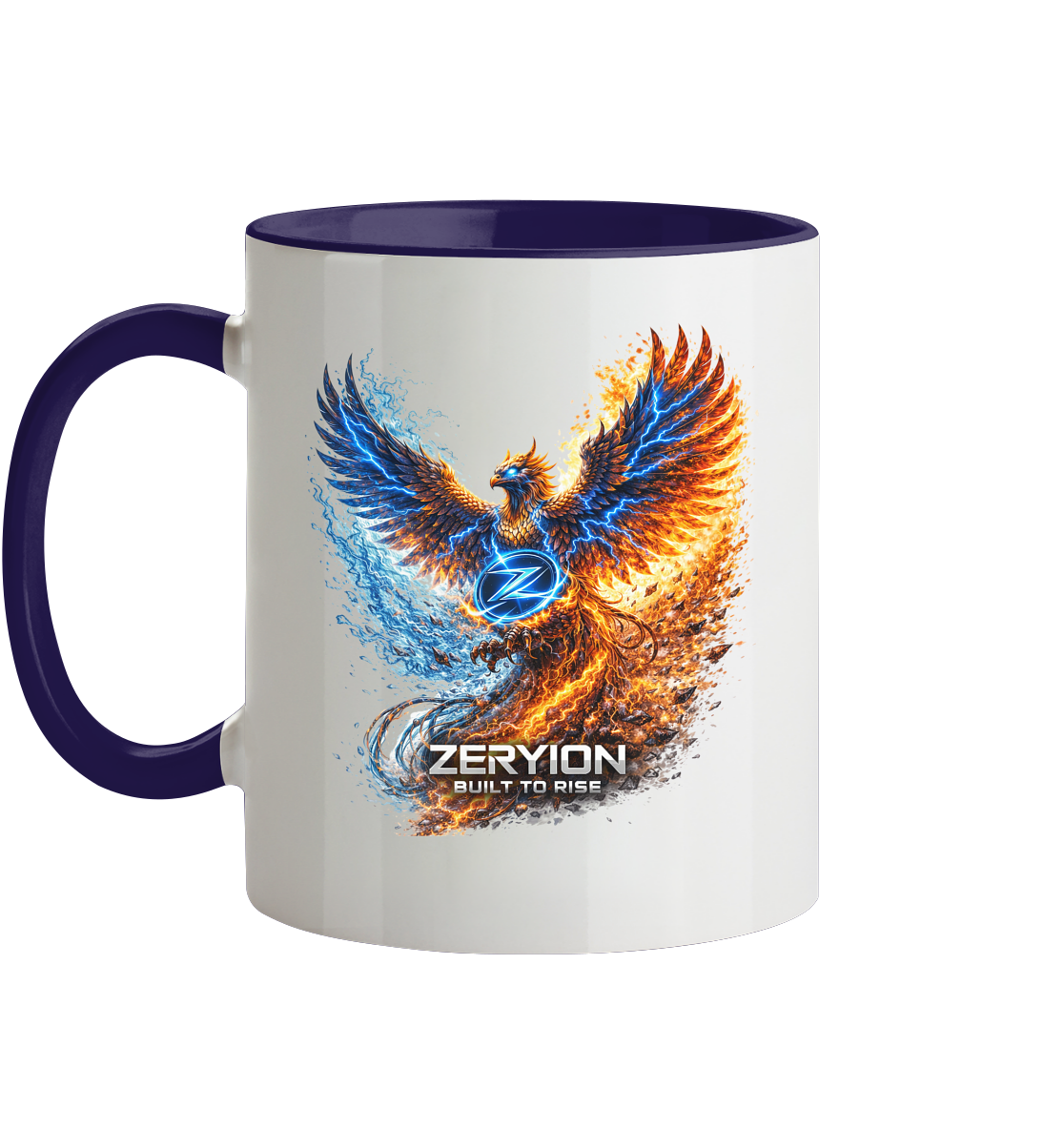 PHÖNIX RISE  - Tasse zweifarbig