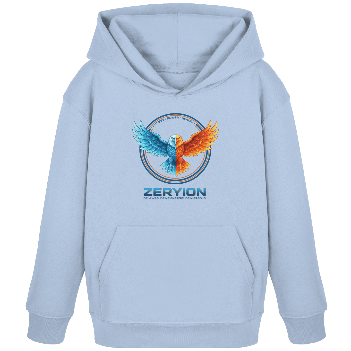 Dual Power Emblem Kids Hoodie