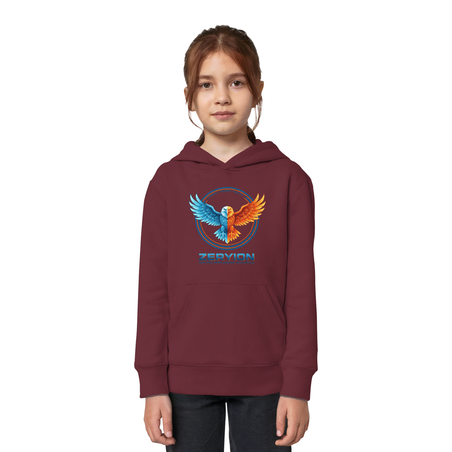 Dual Power Emblem Kids Hoodie