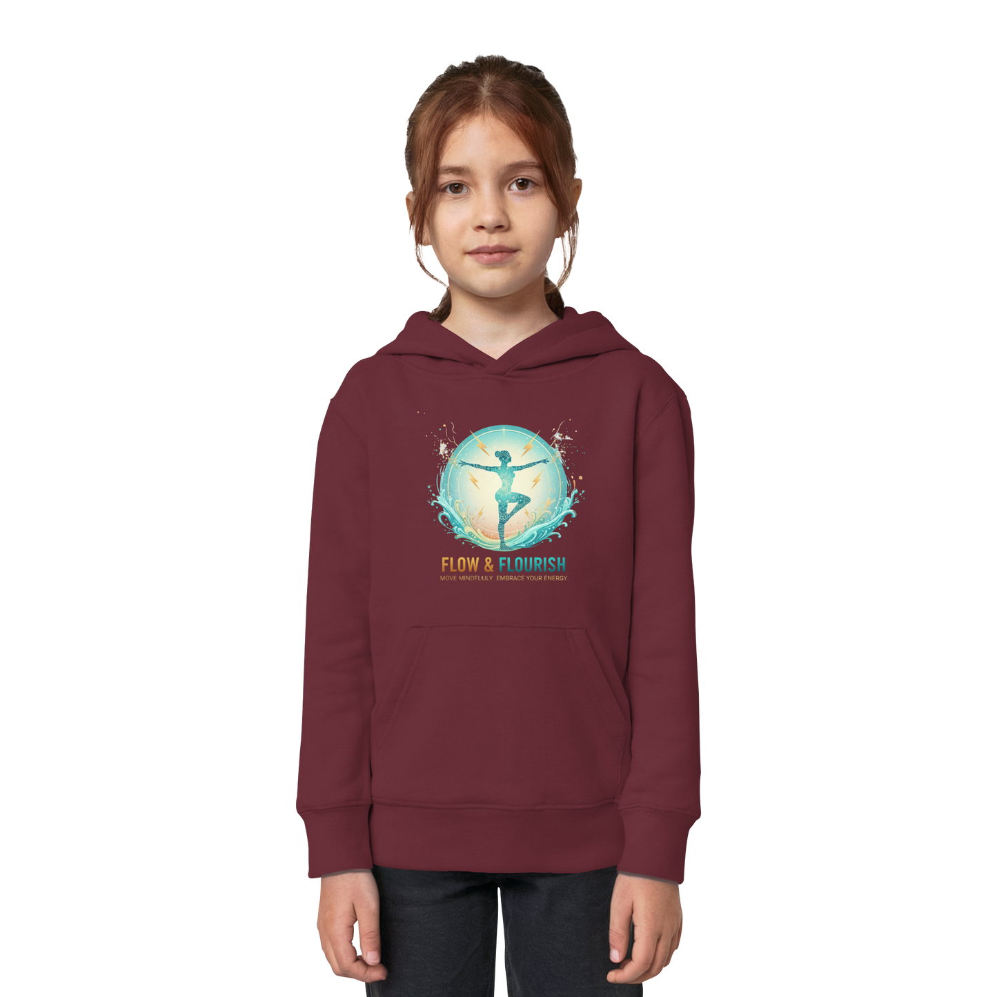 FLOW & FLOURISH - Kids Hoodie