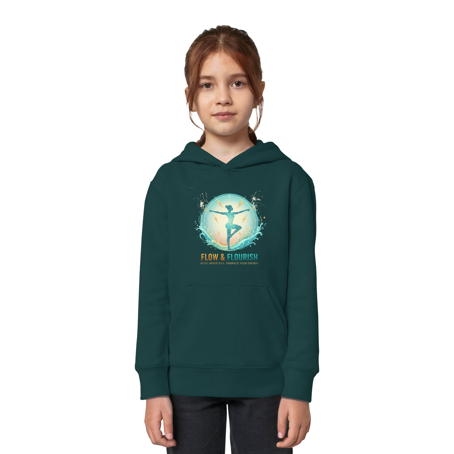 FLOW & FLOURISH - Kids Hoodie