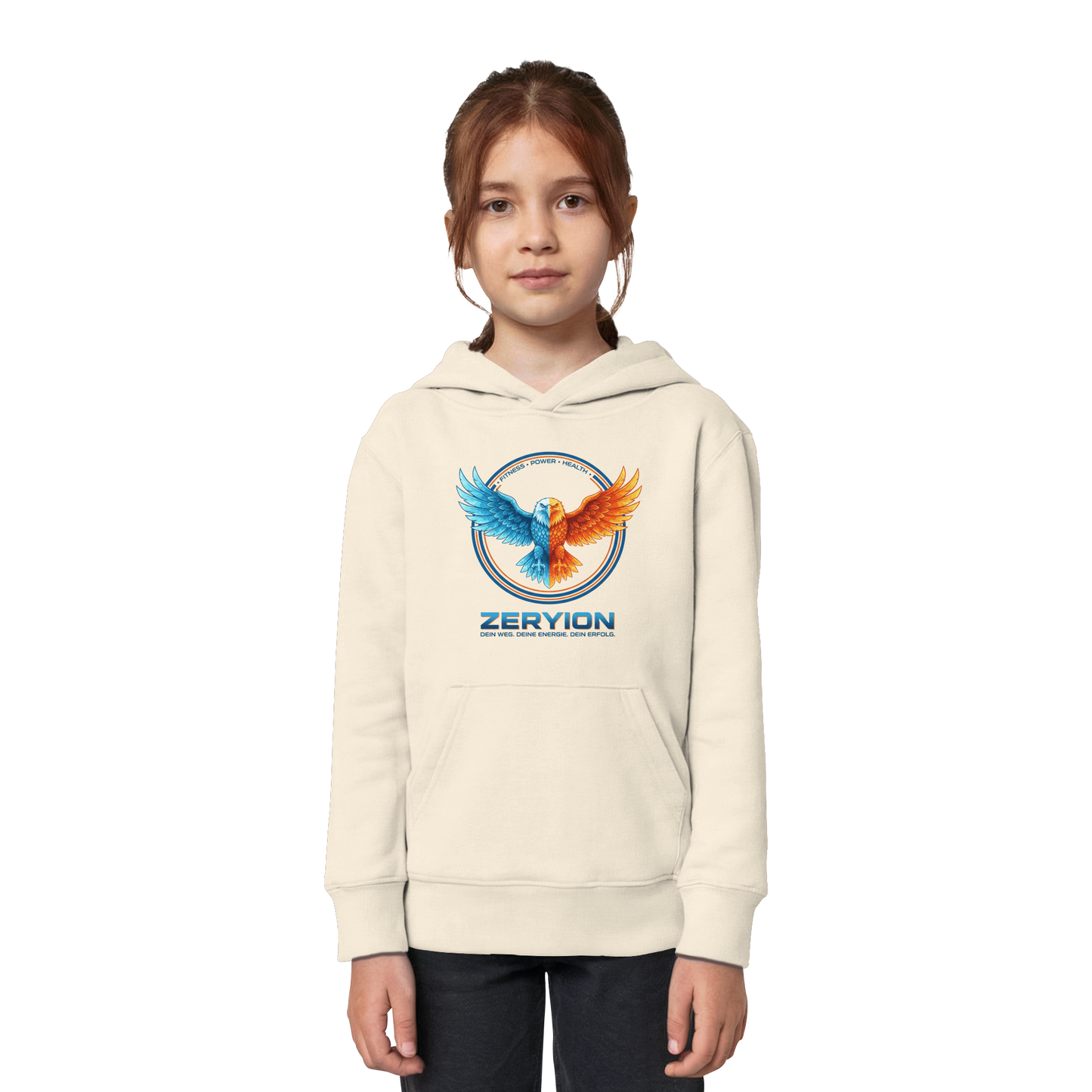 Dual Power Emblem Kids Hoodie