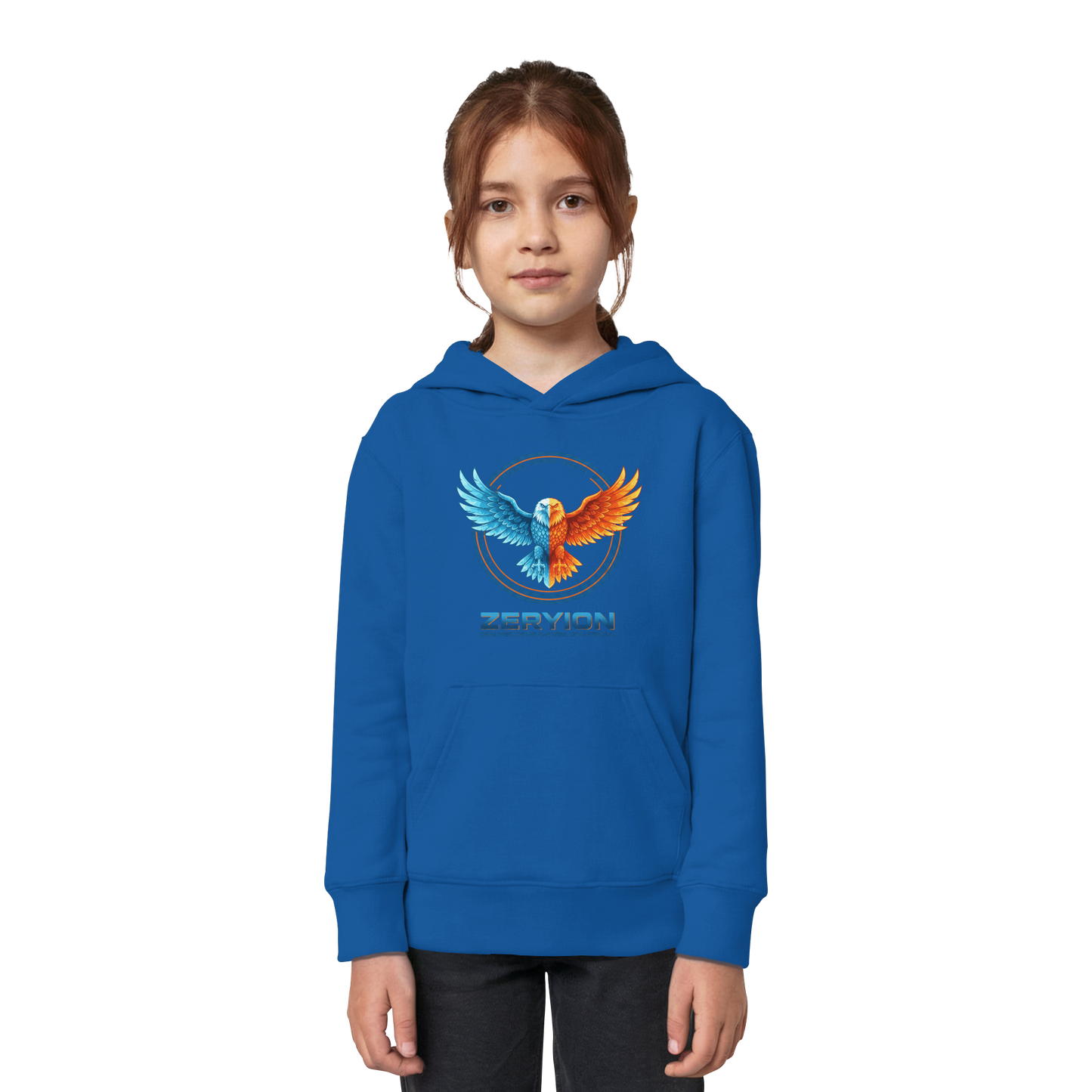 Dual Power Emblem Kids Hoodie