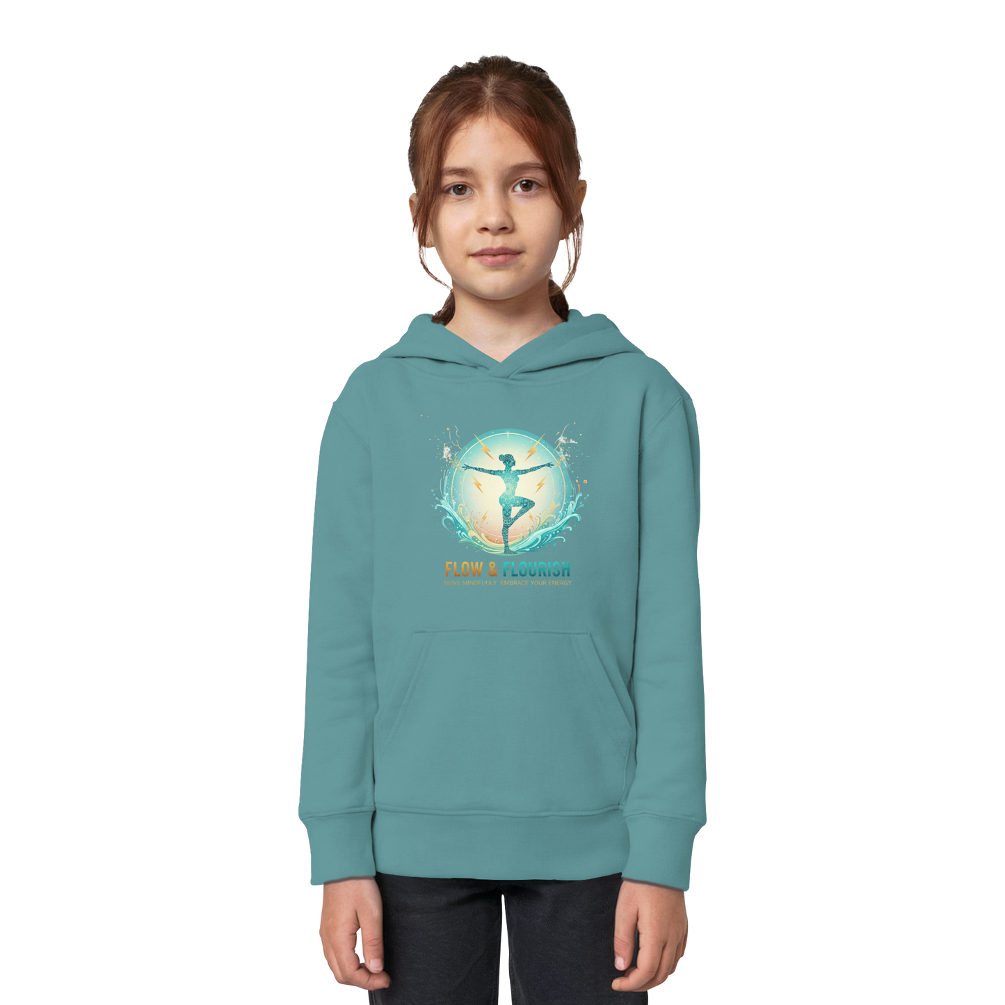 FLOW & FLOURISH - Kids Hoodie