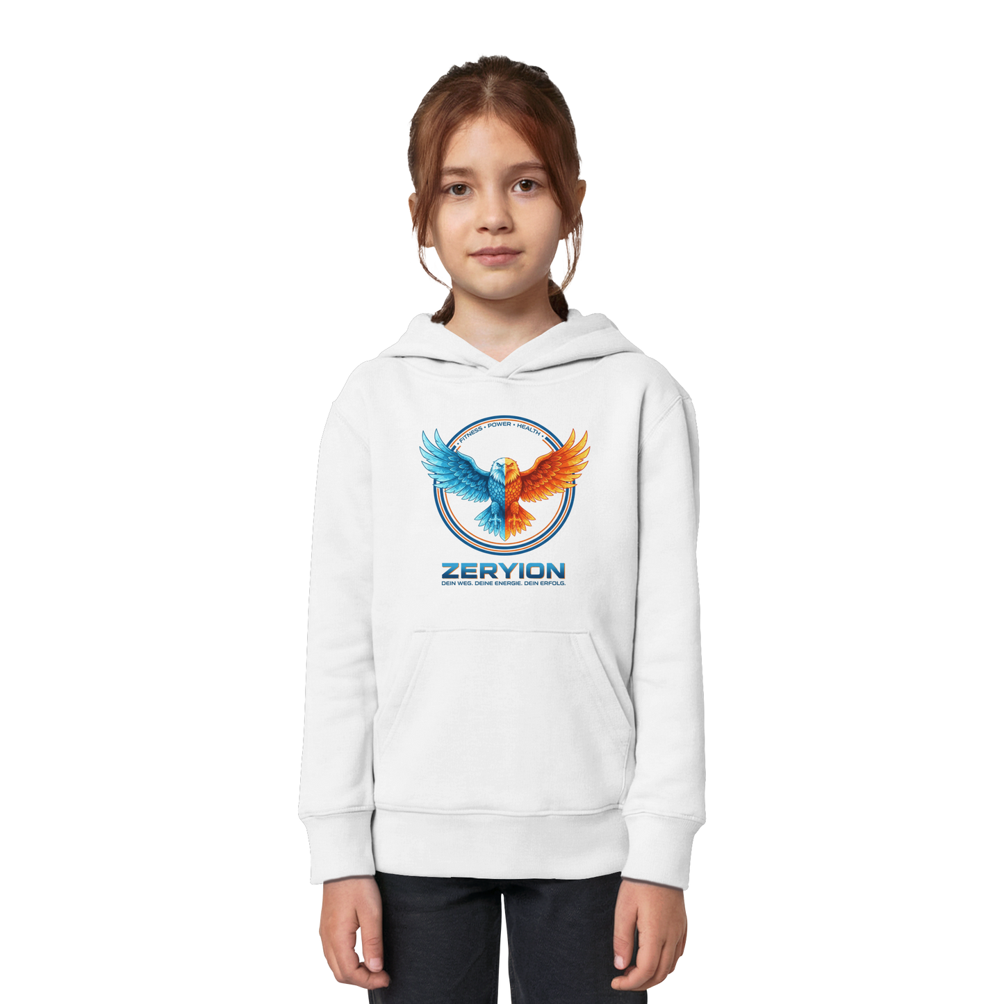 Dual Power Emblem Kids Hoodie