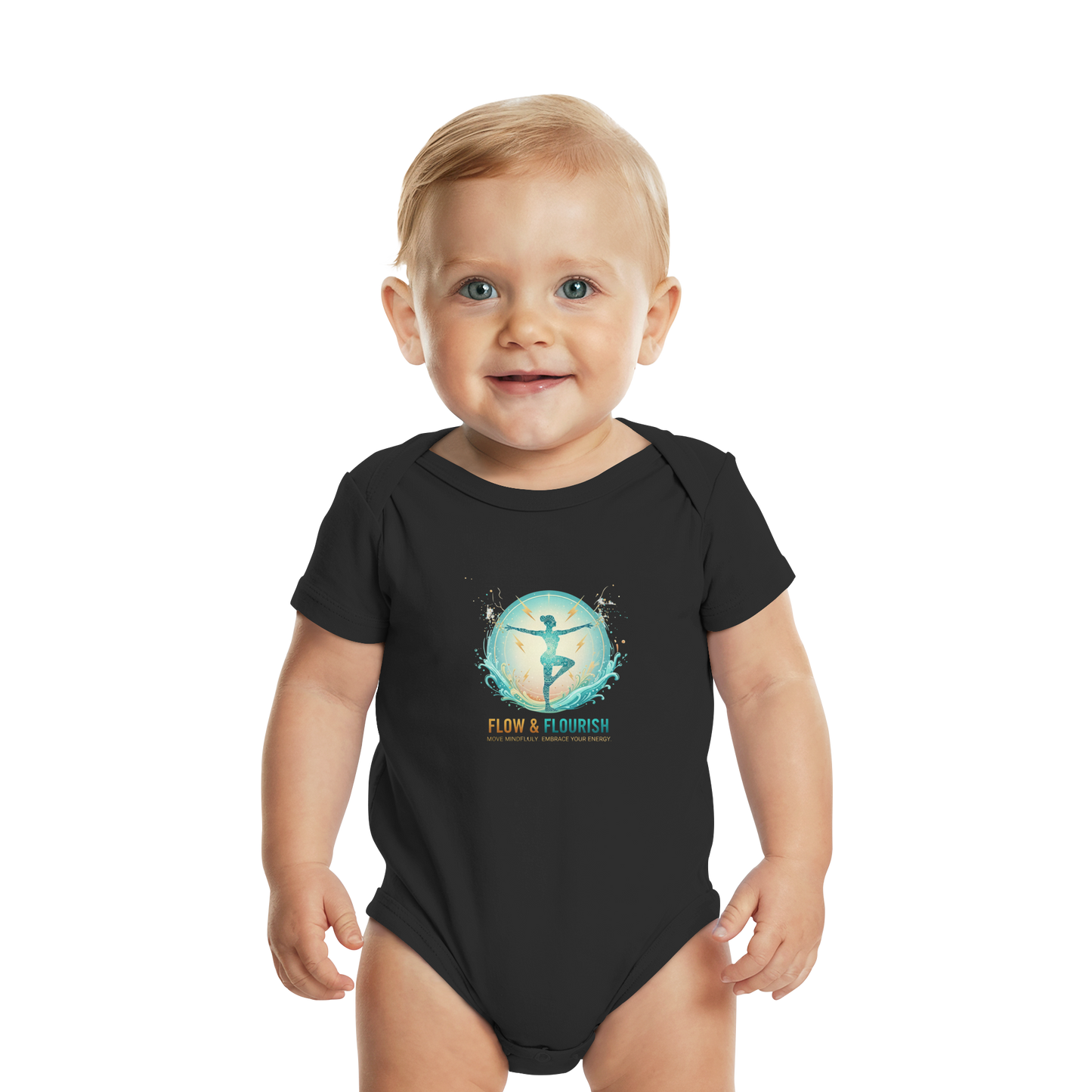 FLOW & FLOURISH Baby Bodysuit