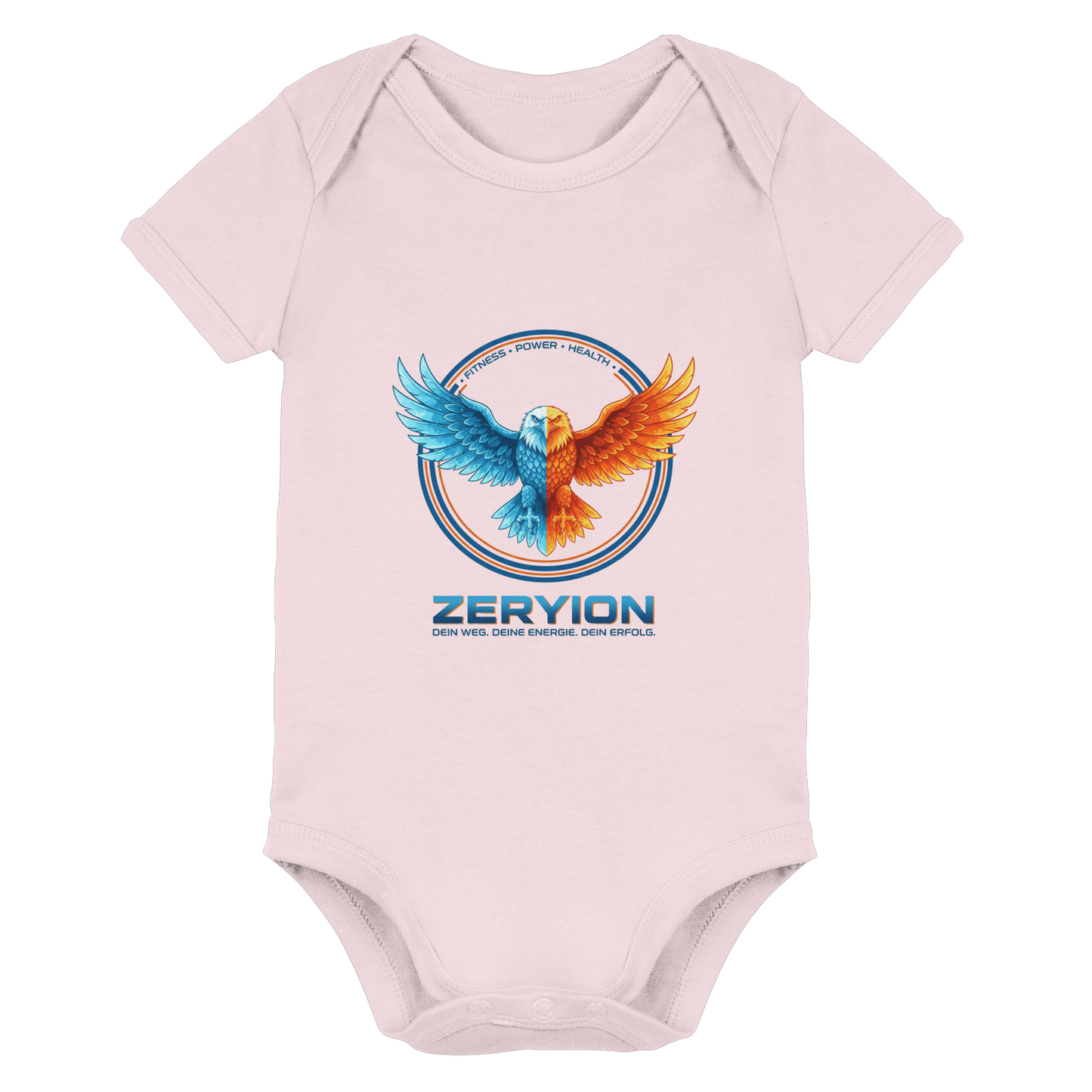 Dual Power Emblem Baby Bodysuit