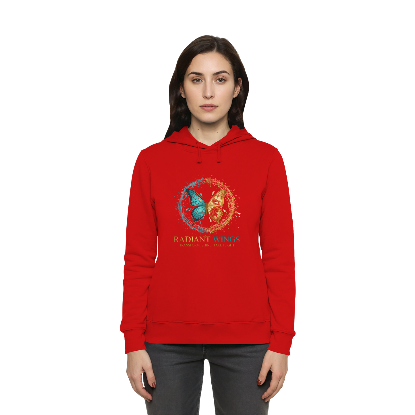 RADIANT WINGS Women Hoodie